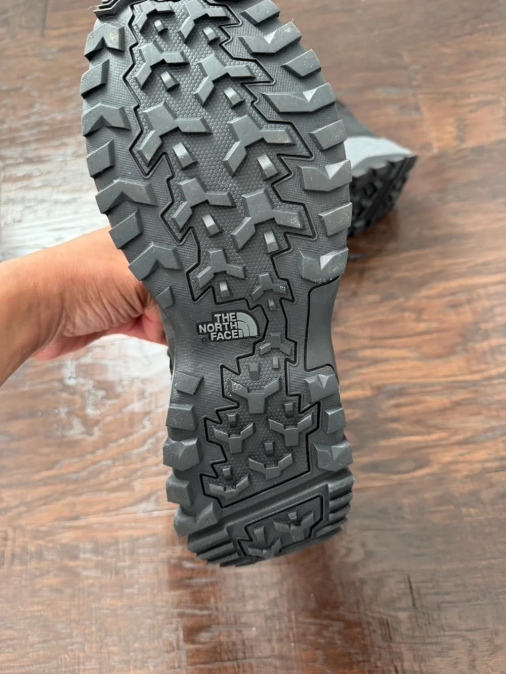 The North Face Black Military-Style Lace Boots